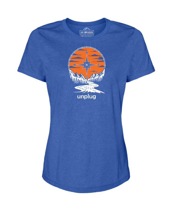 Compass Sunset Women's T-Shirt