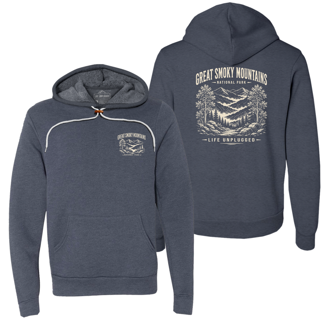 GREAT SMOKY MOUNTAINS NATIONAL PARK Super Soft Hoodie