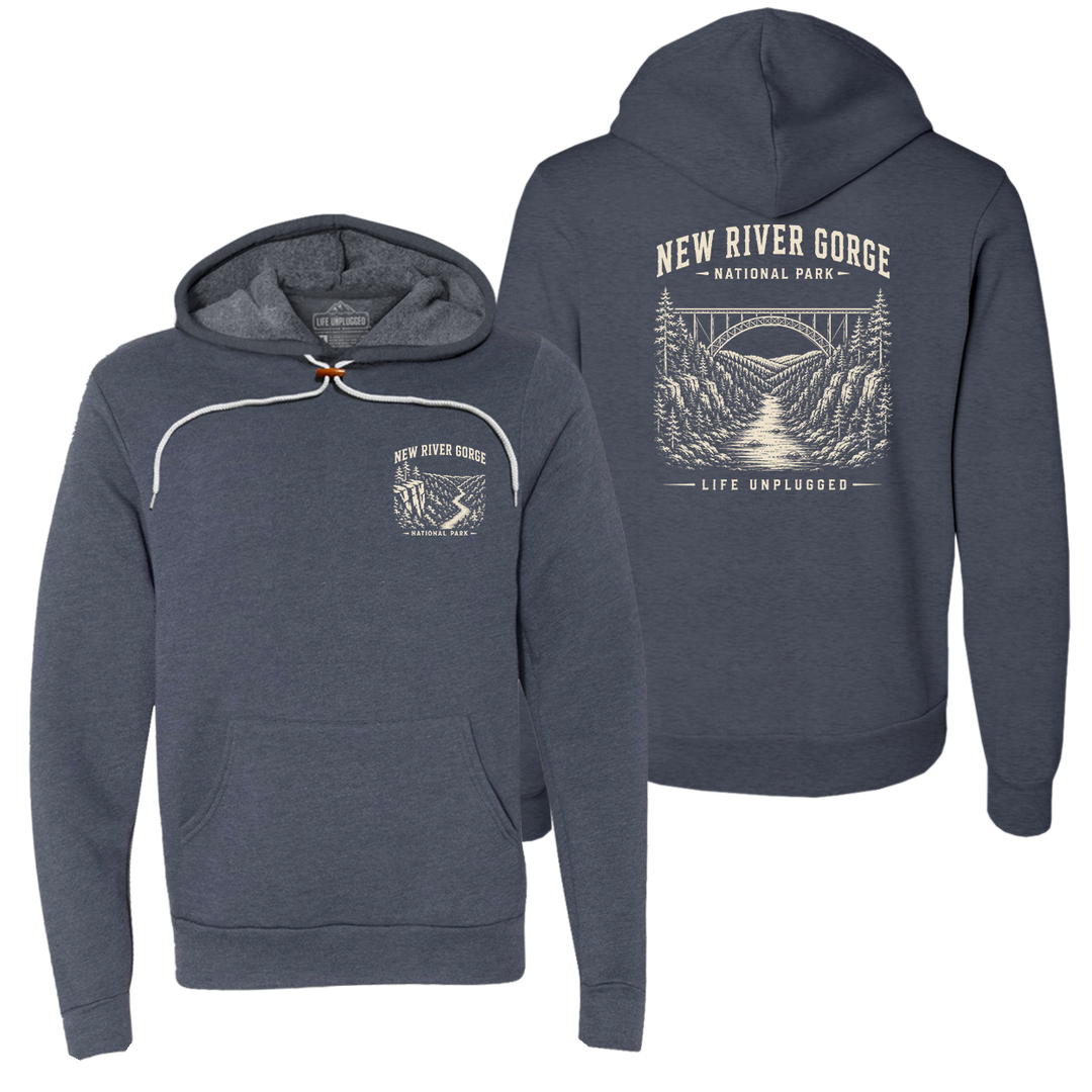NEW RIVER GORGE NATIONAL PARK Super Soft Hoodie