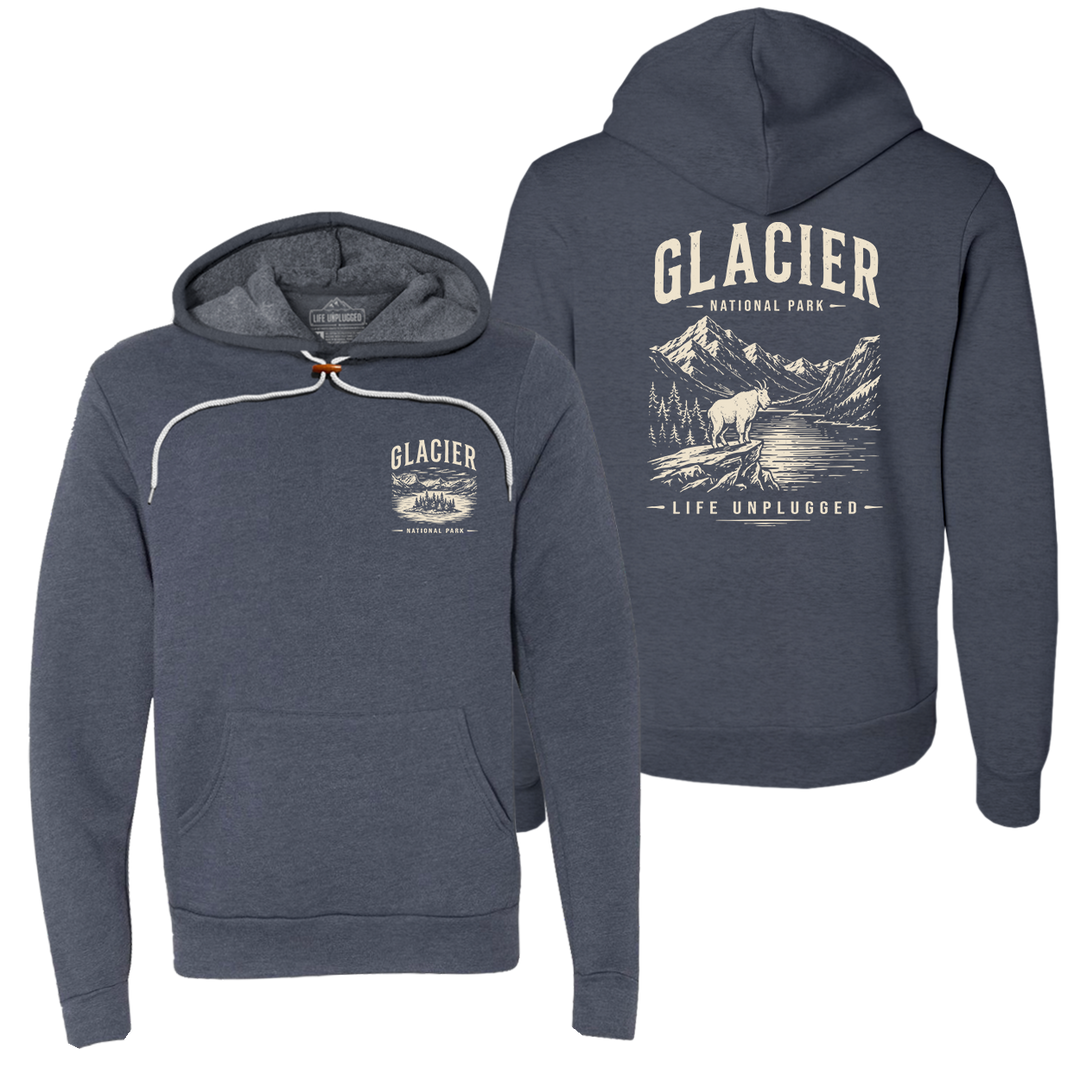GLACIER NATIONAL PARK Super Soft Hoodie