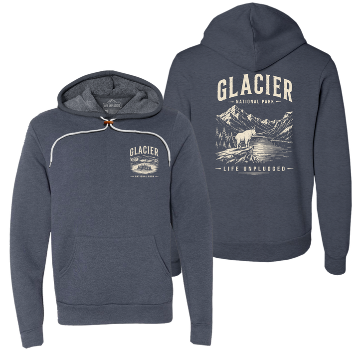 GLACIER NATIONAL PARK Super Soft Hoodie