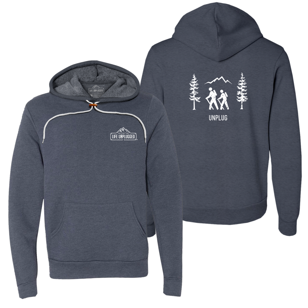Hiking Scene Super Soft Hoodie