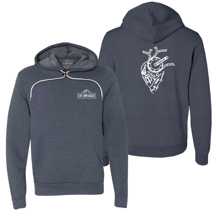 Anatomical Heart (Bicycle Parts) Super Soft Hoodie