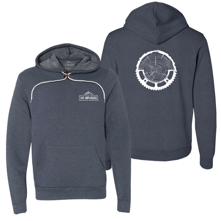 Tree Rings Chainring Super Soft Hoodie
