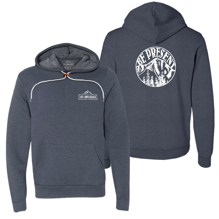 Be Present Mountain Super Soft Hoodie