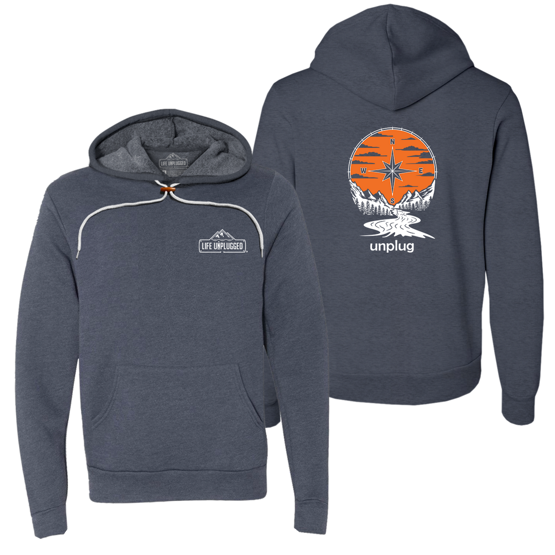 Compass Sunset Super Soft Hoodie