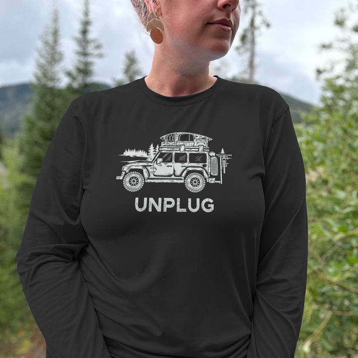 OFF-ROAD VEHICLE Poly/Spandex High Performance Long Sleeve with UPF 50+