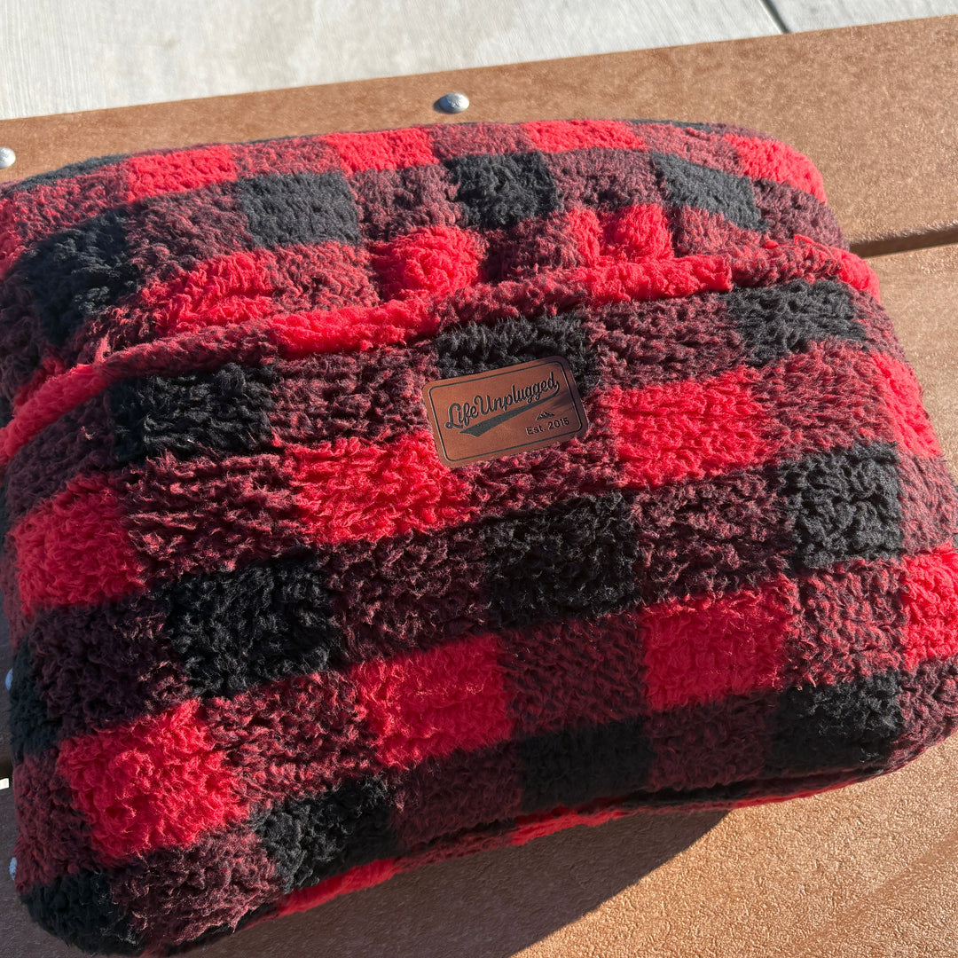 Life Unplugged Super Soft Sherpa Blanket