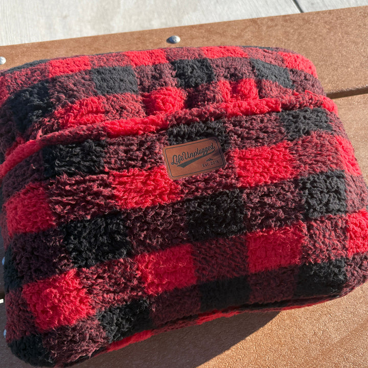 Life Unplugged Super Soft Sherpa Blanket