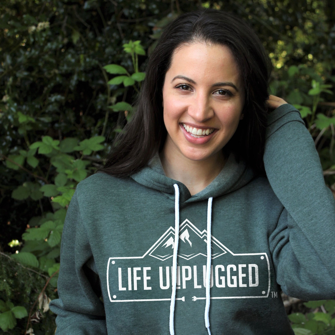 Life Unplugged Logo Premium Super Soft Hooded Sweatshirt