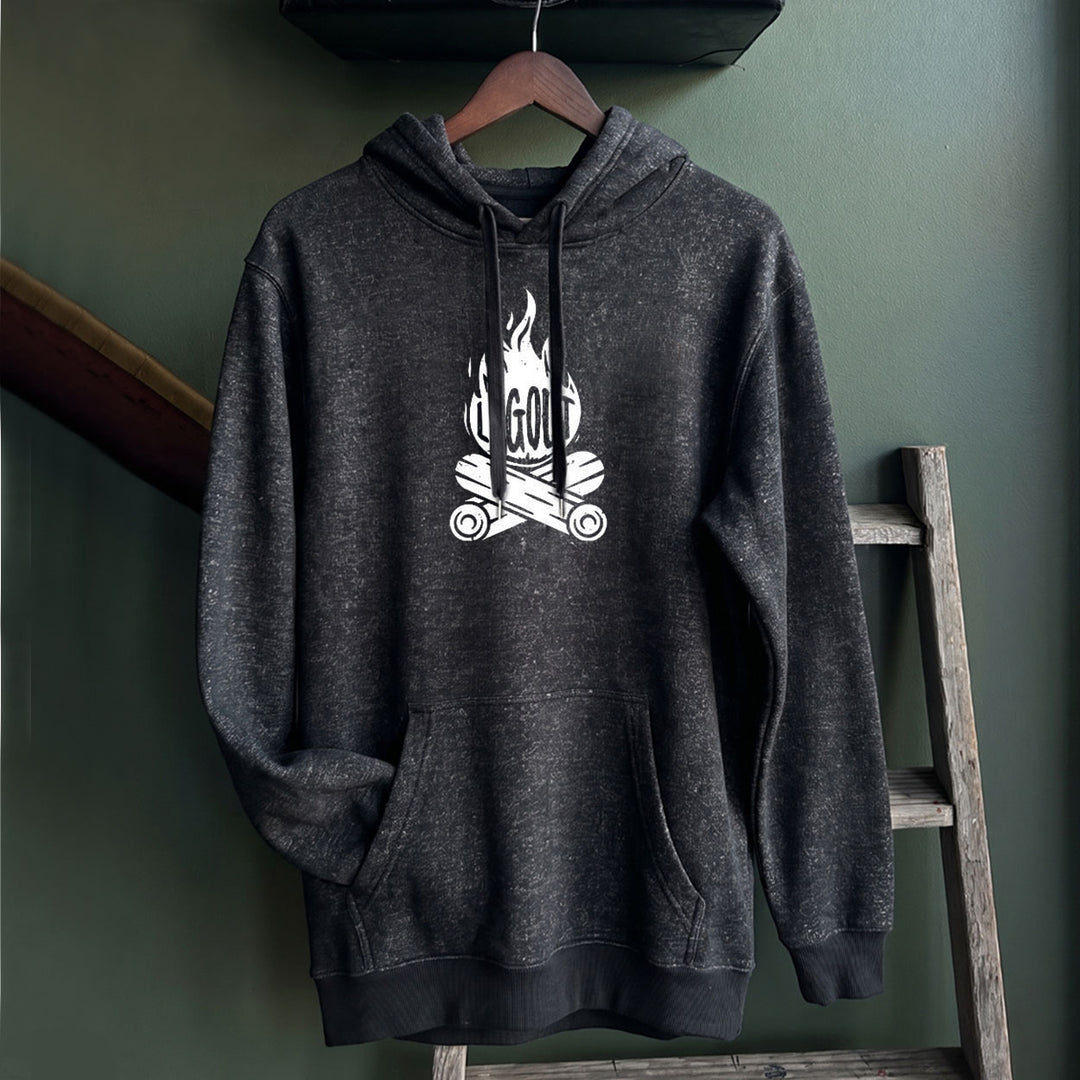 LOG OUT CAMPFIRE Nantucket Super Soft Sweater Hoodie
