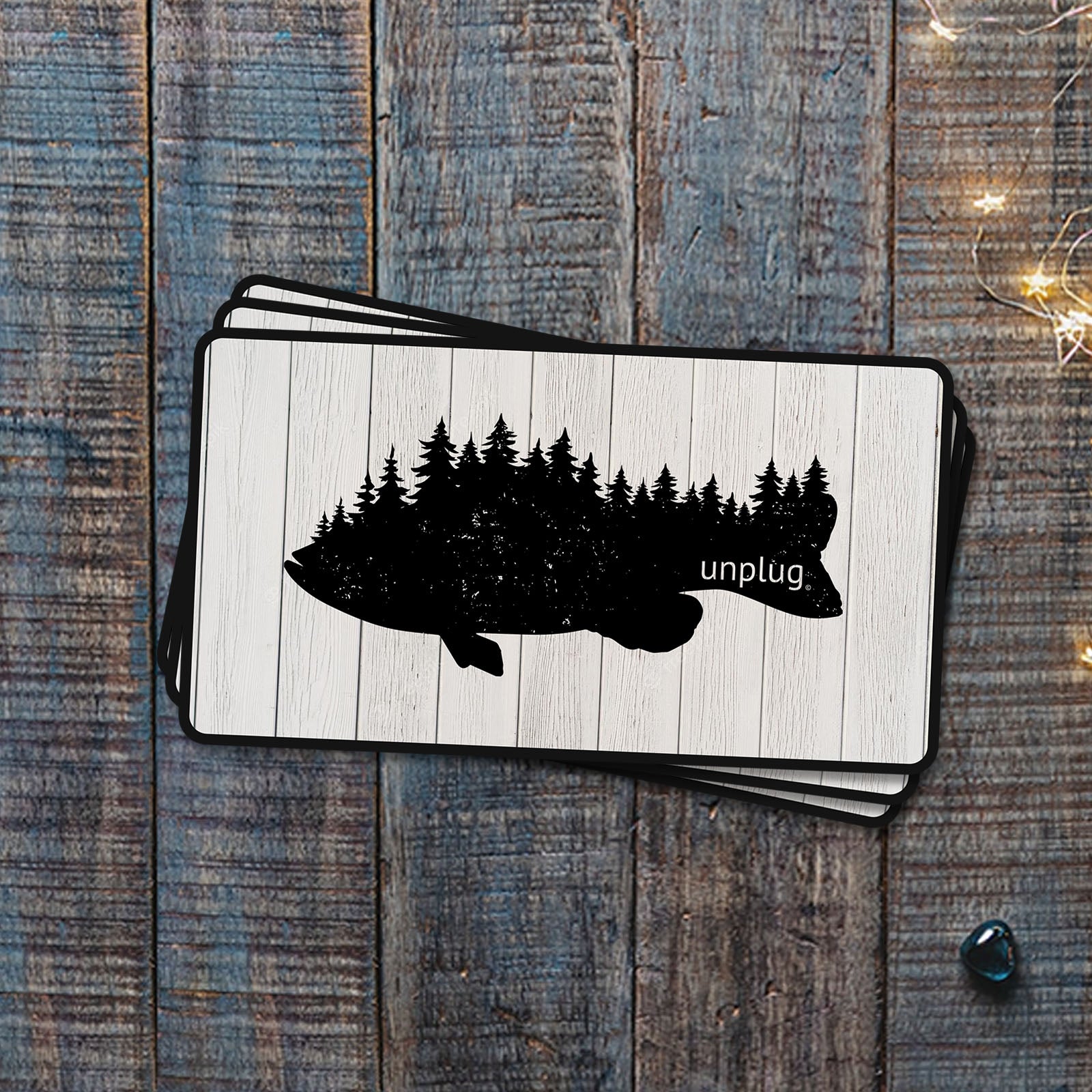 Life Unplugged Sticker Bass In The Trees Vinyl Sticker – Life Unplugged