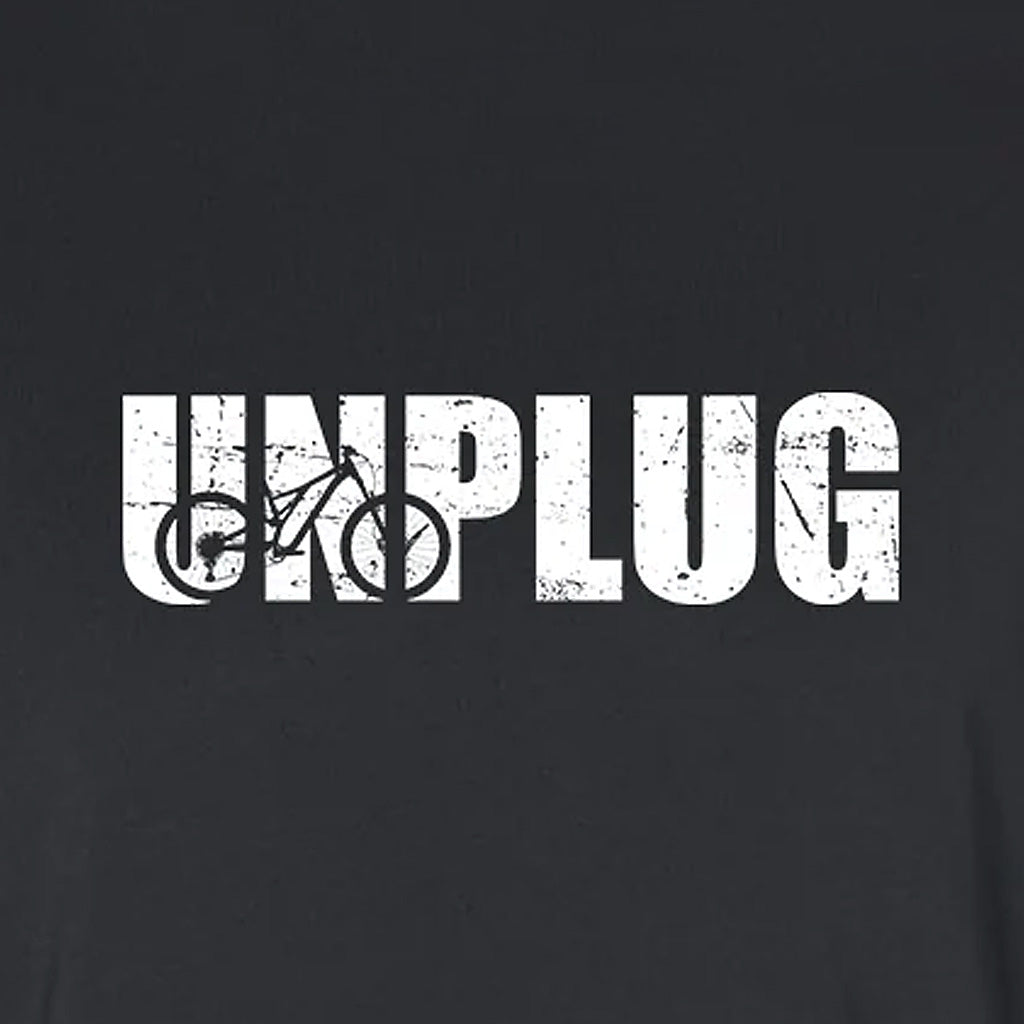 Unplug Mountain Bike Silhouette Performance Long Sleeve with UPF 50+