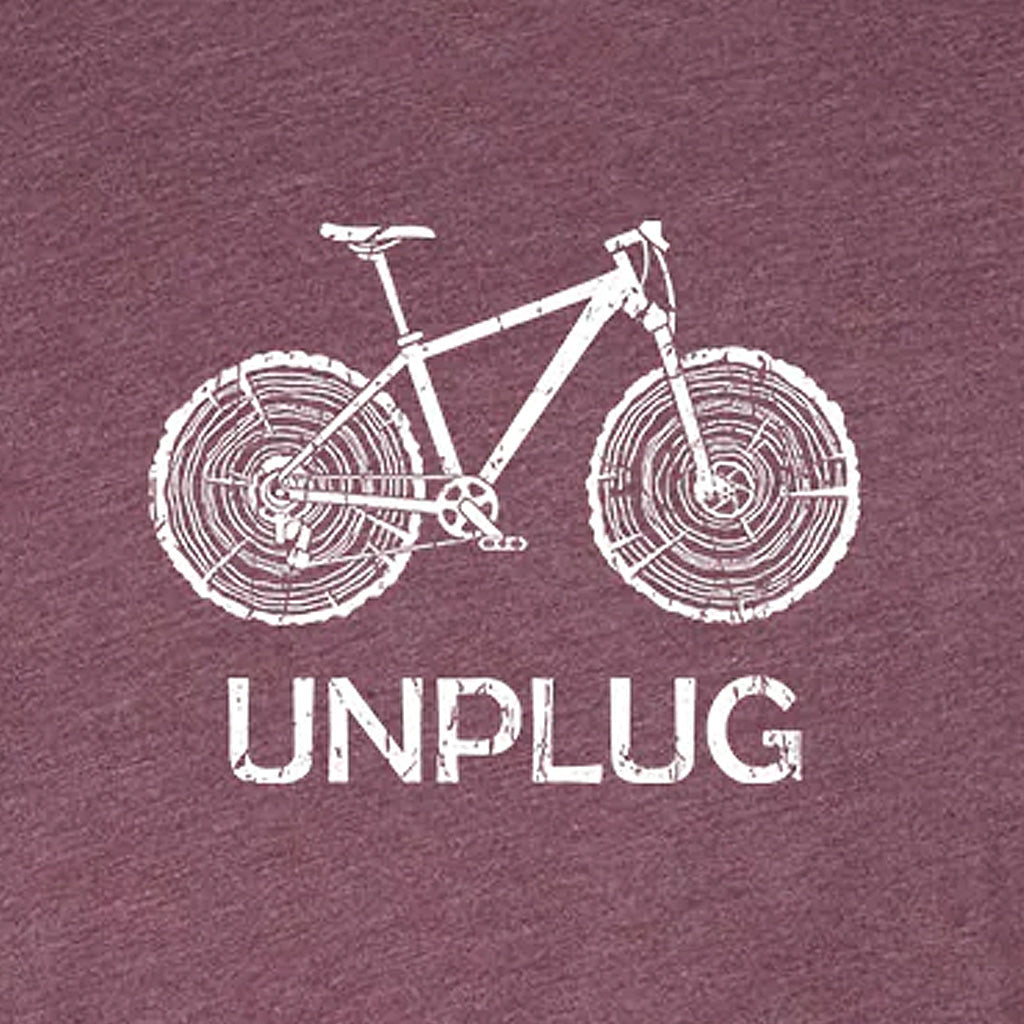 MOUNTAIN BIKE TREE STUMPS Long Sleeve T-Shirt