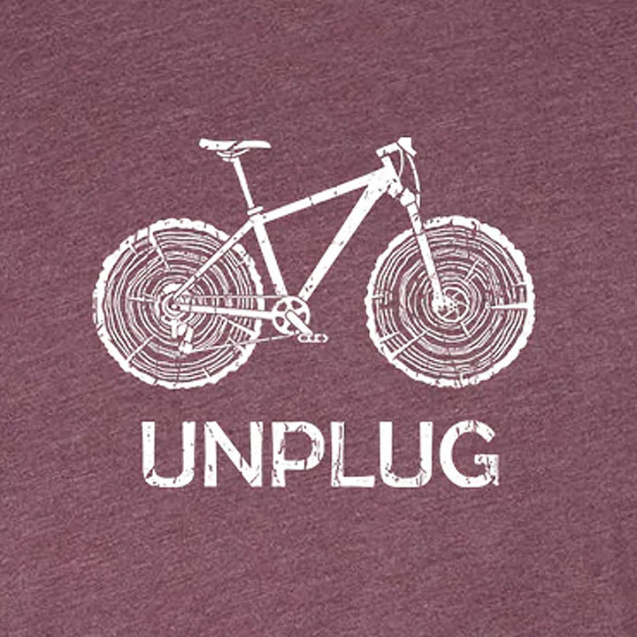 MOUNTAIN BIKE TREE STUMPS Long Sleeve T-Shirt