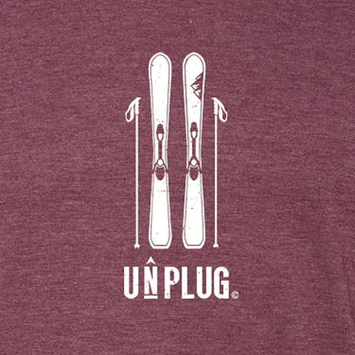 Skiing Triblend T-Shirt