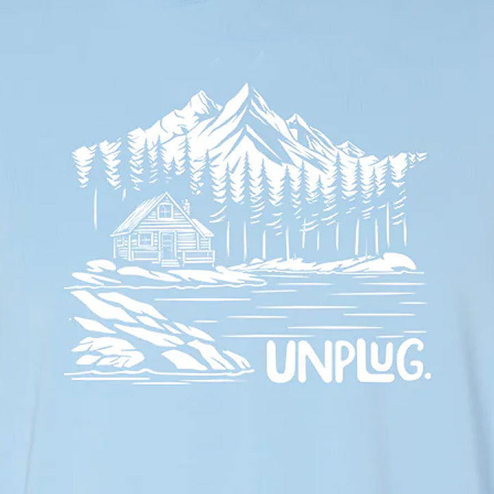 Cabin In the woods Performance Long Sleeve with UPF 50+