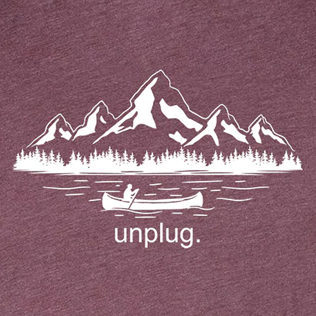 Canoeing in the Mountains Long Sleeve T-Shirt