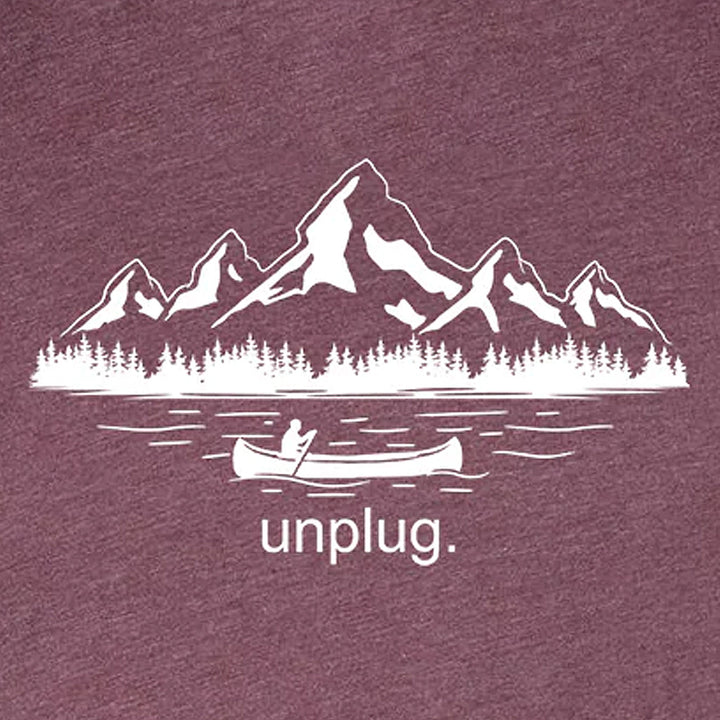 Canoeing in the Mountains Long Sleeve T-Shirt