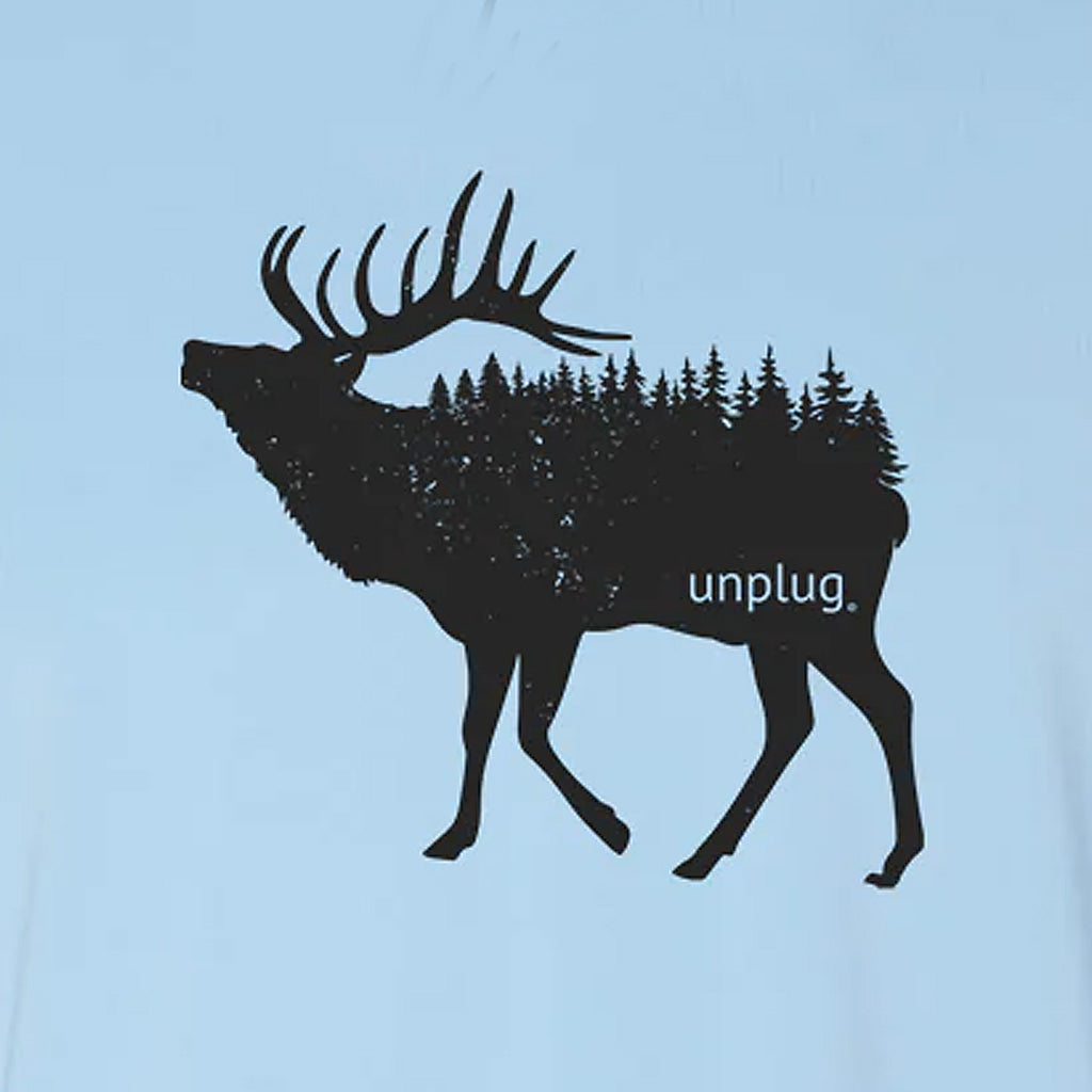 Elk In The Trees Performance Long Sleeve with UPF 50+