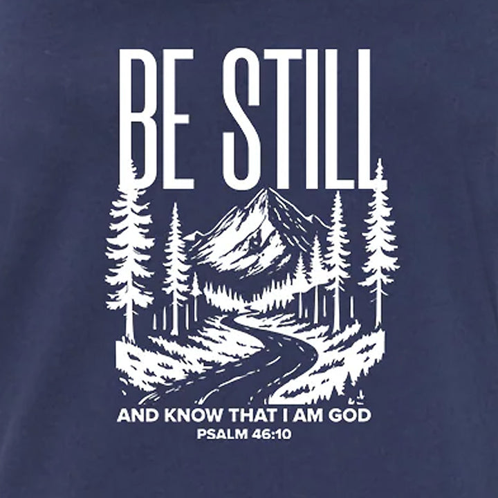 BE STILL AND KNOW Women's Racerback Tank Top