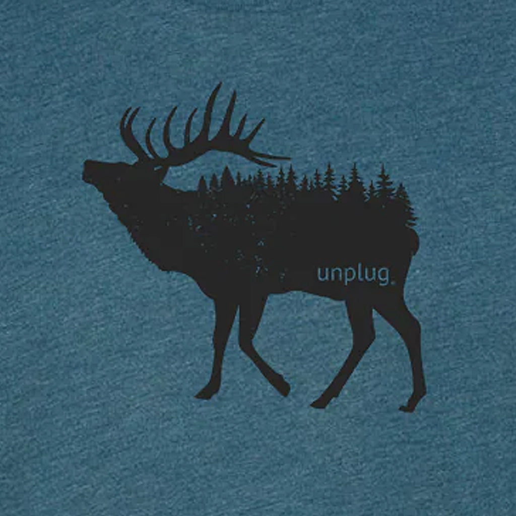 Elk In The Trees Triblend T-Shirt
