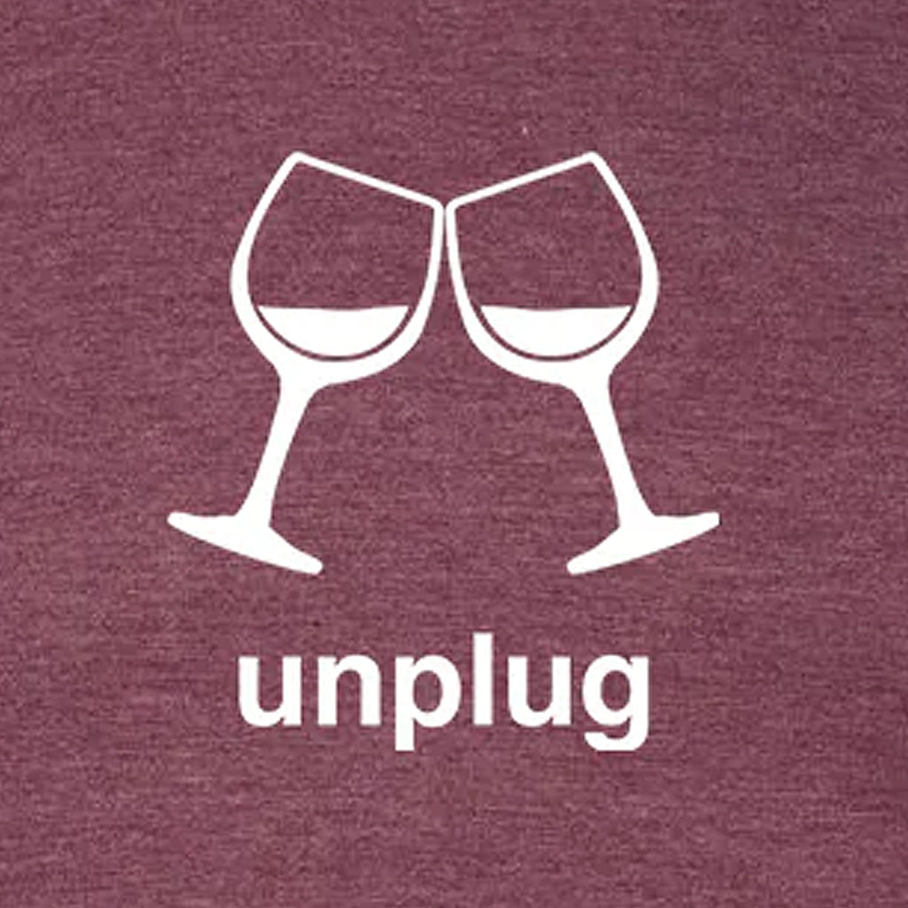 Wine Glass Triblend T-Shirt