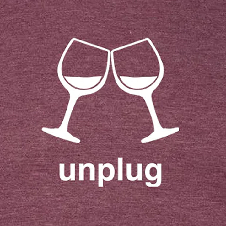 Wine Glass Triblend T-Shirt