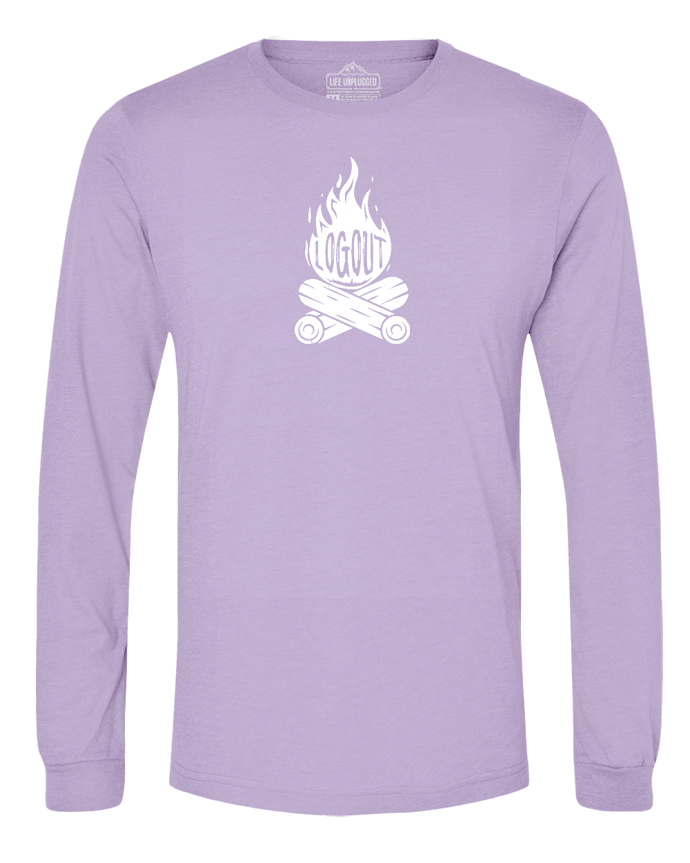 Log Out Campfire Long Sleeve T-Shirt