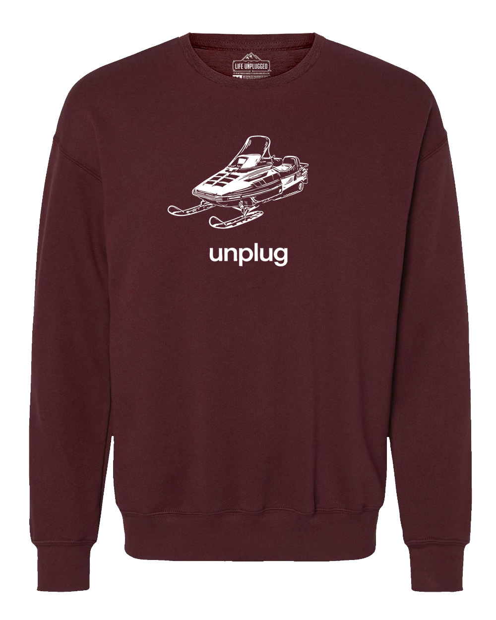 SNOWMOBILE Midweight Super Soft Crewneck