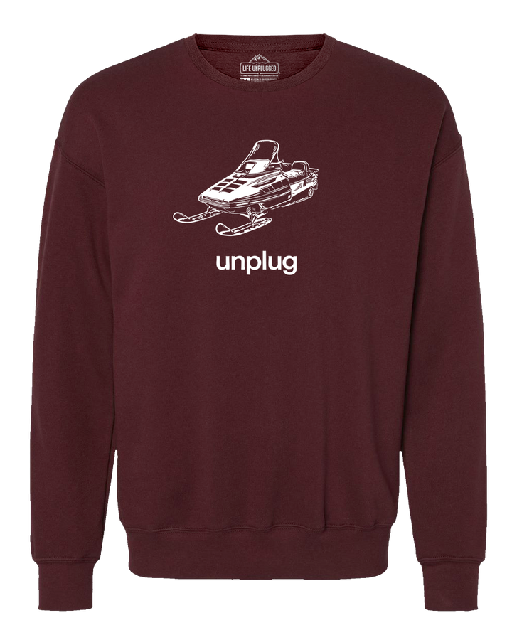 SNOWMOBILE Midweight Super Soft Crewneck
