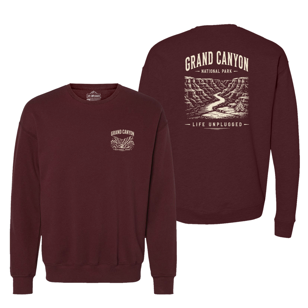 GRAND CANYON NATIONAL PARK Midweight Super Soft Crewneck