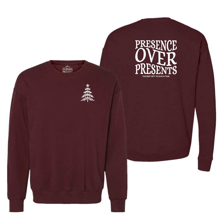 Presence Over Presents Midweight Super Soft Crewneck