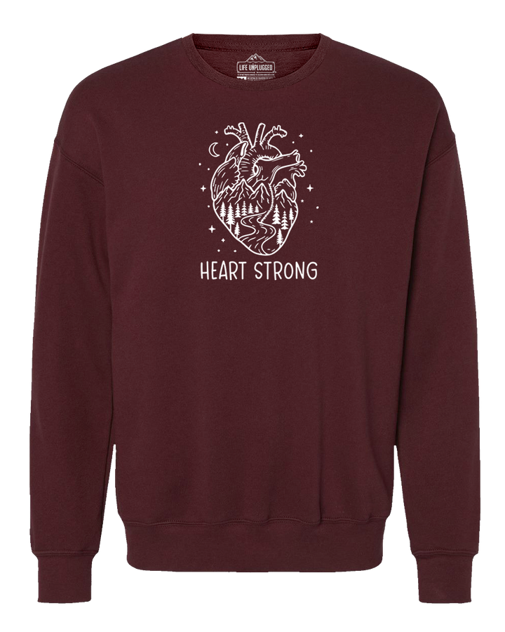 HEART STRONG Midweight Super Soft Crewneck