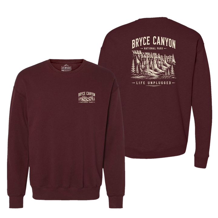 BRYCE CANYON NATIONAL PARK Midweight Super Soft Crewneck
