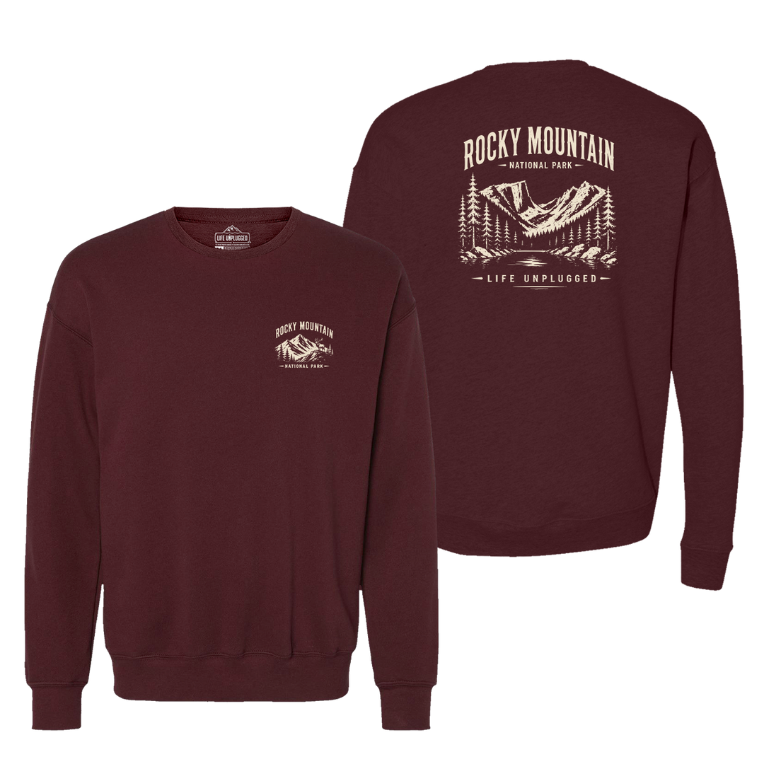 ROCKY MOUNTAIN NATIONAL PARK Midweight Super Soft Crewneck