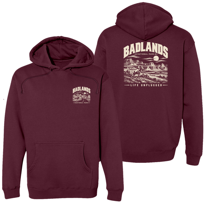 BADLANDS NATIONAL PARK Heavyweight Hoodie