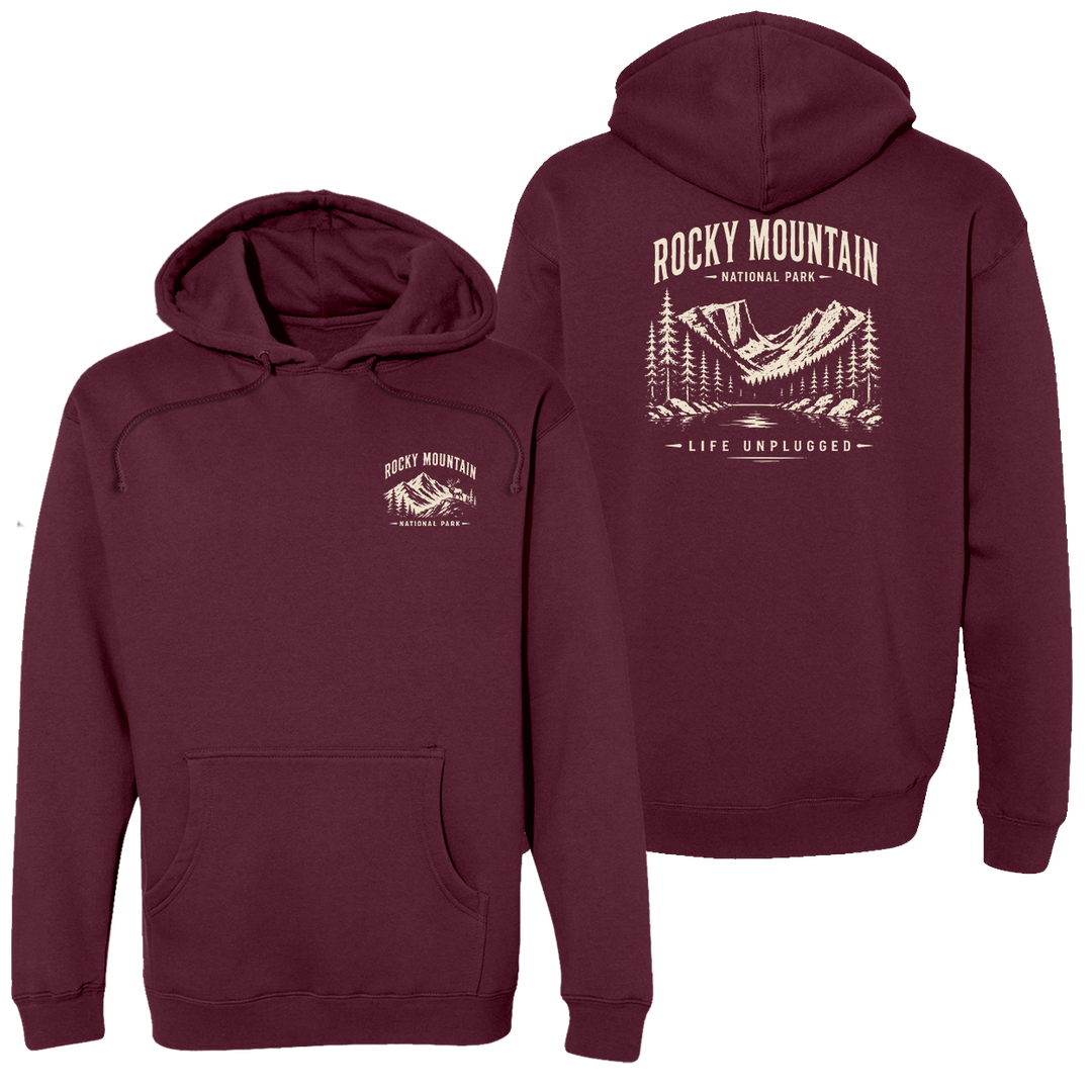 ROCKY MOUNTAIN NATIONAL PARK Heavyweight Hoodie