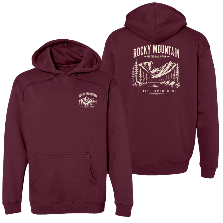 ROCKY MOUNTAIN NATIONAL PARK Heavyweight Hoodie
