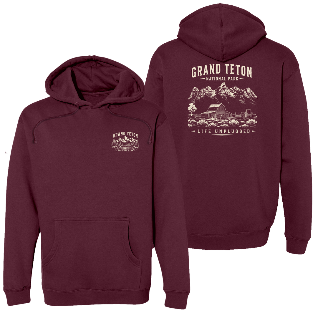 GRAND TETON NATIONAL PARK Heavyweight Hoodie