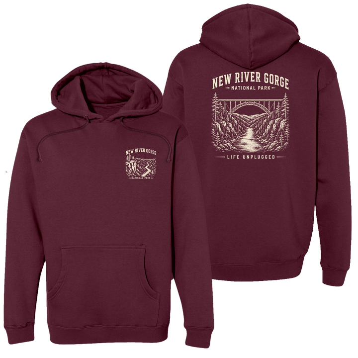 NEW RIVER GORGE NATIONAL PARK Heavyweight Hoodie