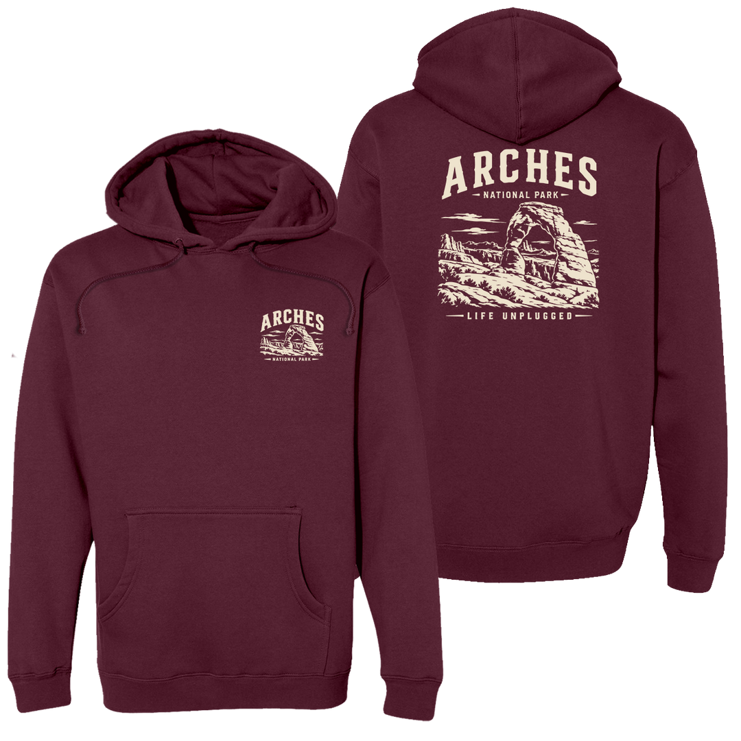 ARCHES NATIONAL PARK Heavyweight Hoodie