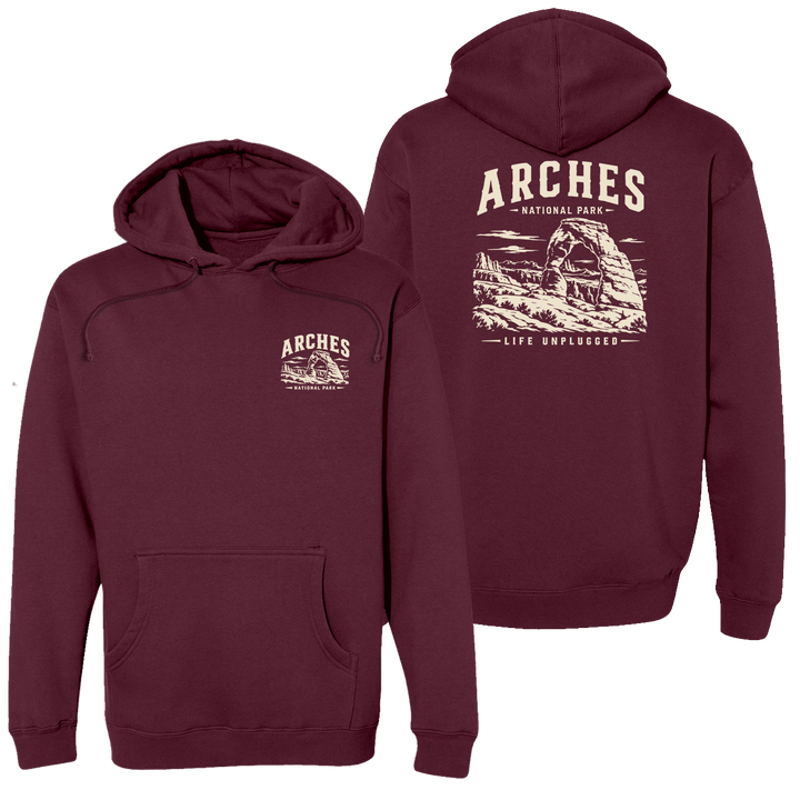 ARCHES NATIONAL PARK Heavyweight Hoodie