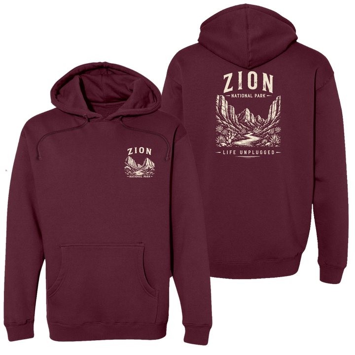 ZION NATIONAL PARK Heavyweight Hoodie