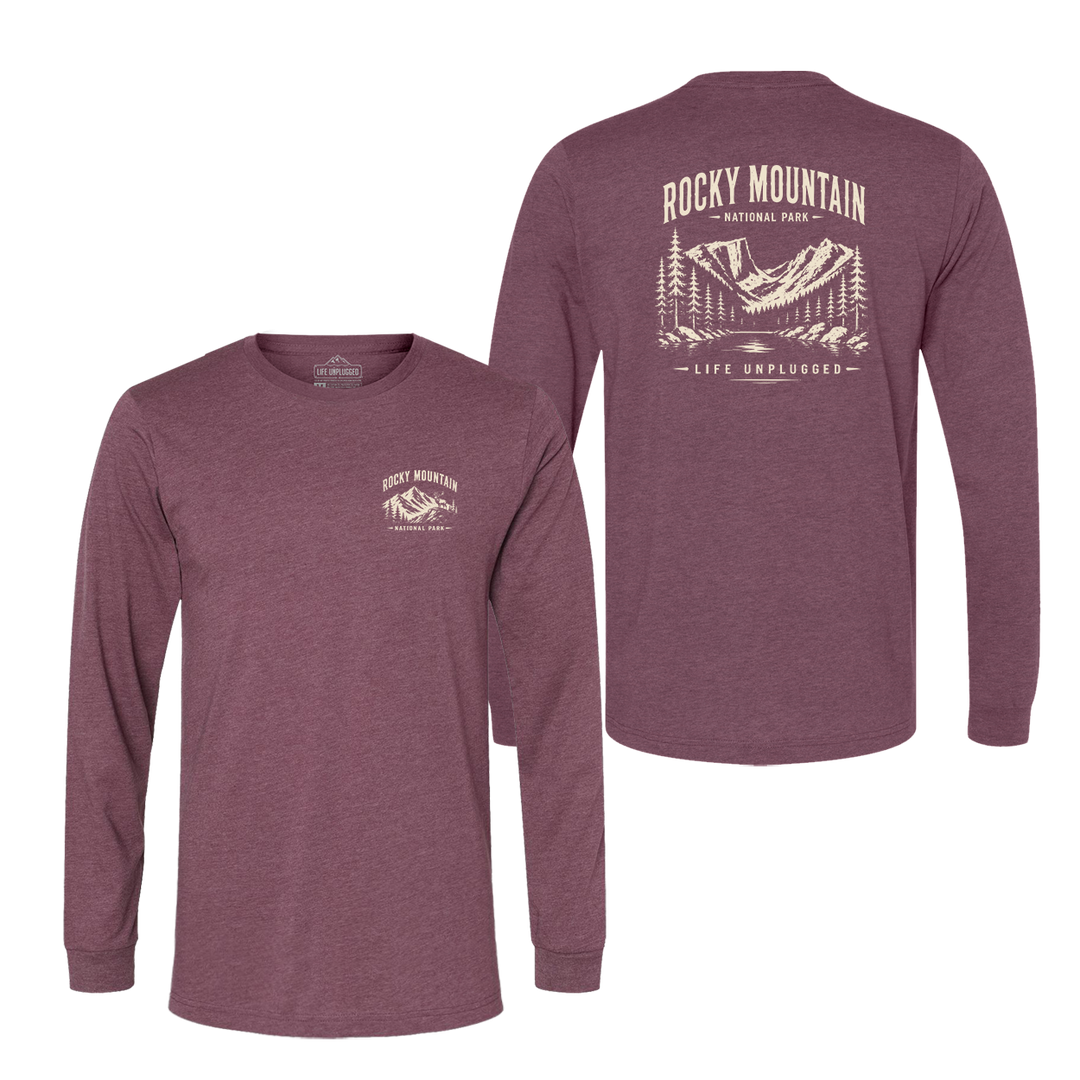 ROCKY MOUNTAIN NATIONAL PARK Long Sleeve T-Shirt