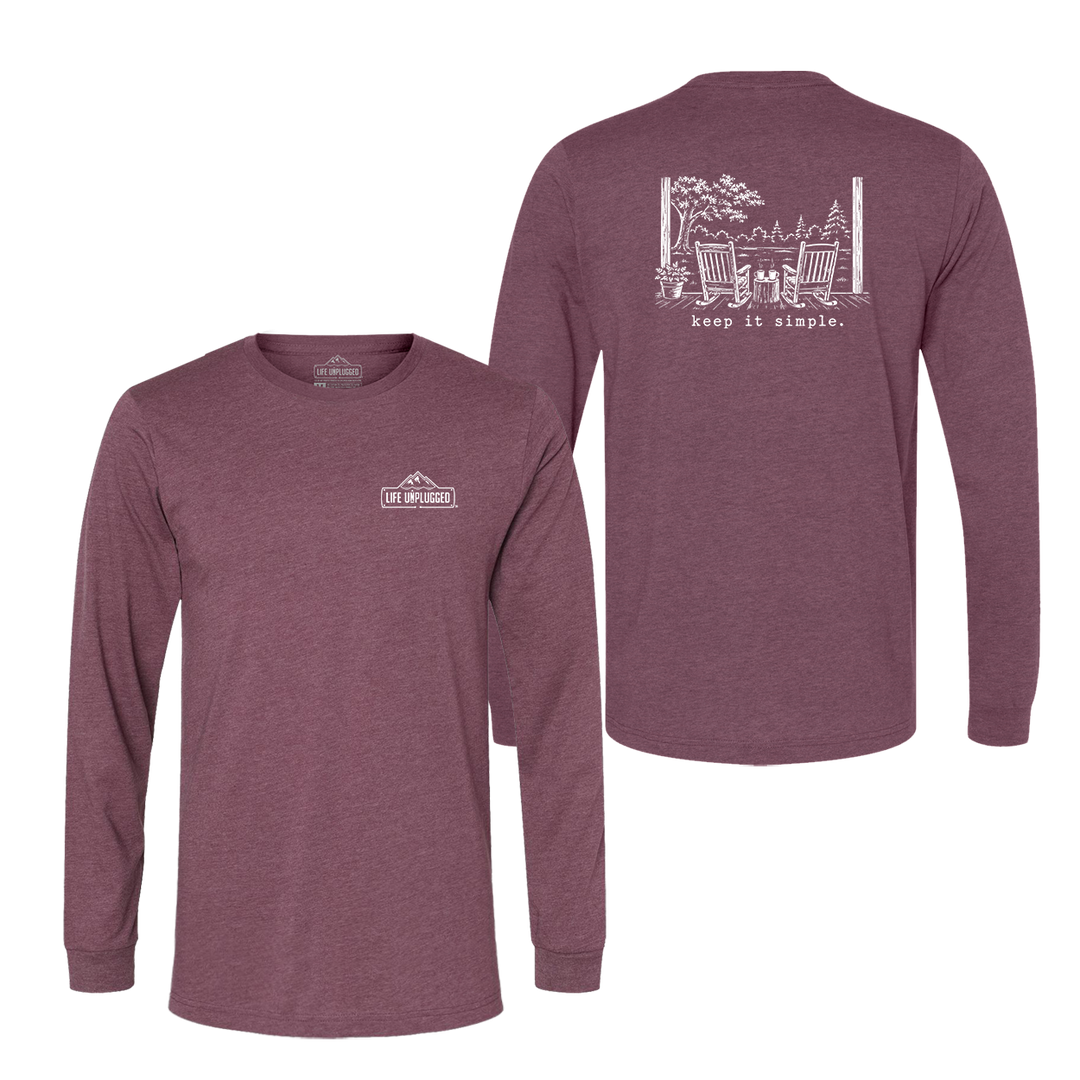 KEEP IT SIMPLE. Long Sleeve T-Shirt