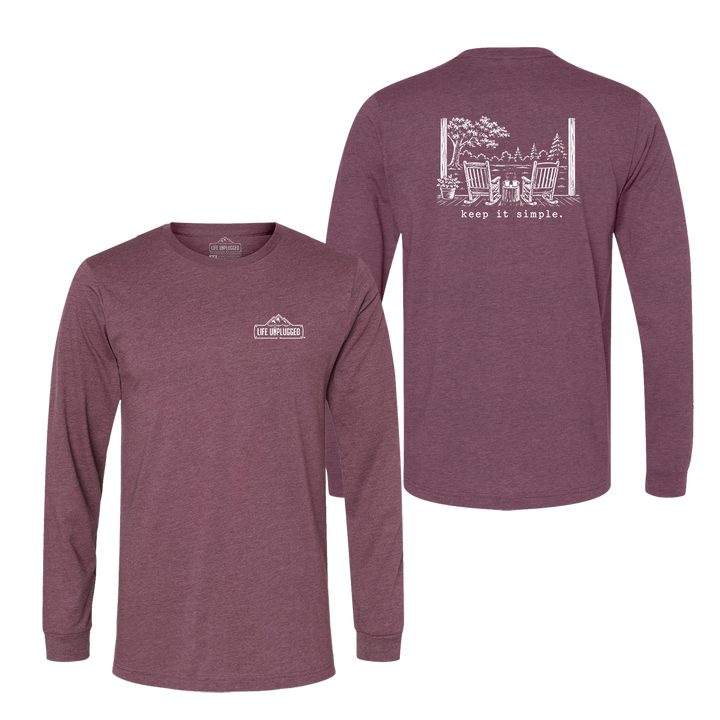 KEEP IT SIMPLE. Long Sleeve T-Shirt