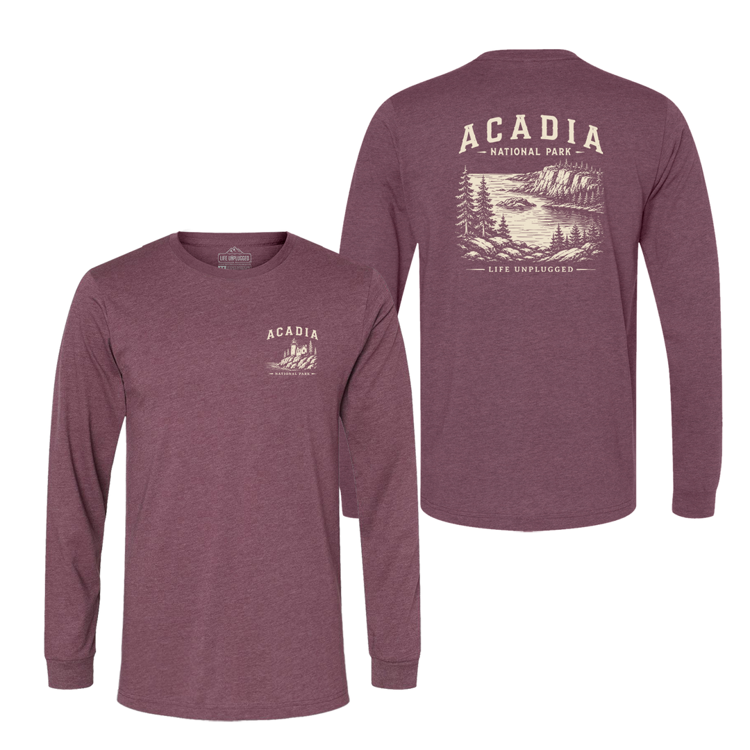 ACADIA NATIONAL PARK Long Sleeve T-Shirt