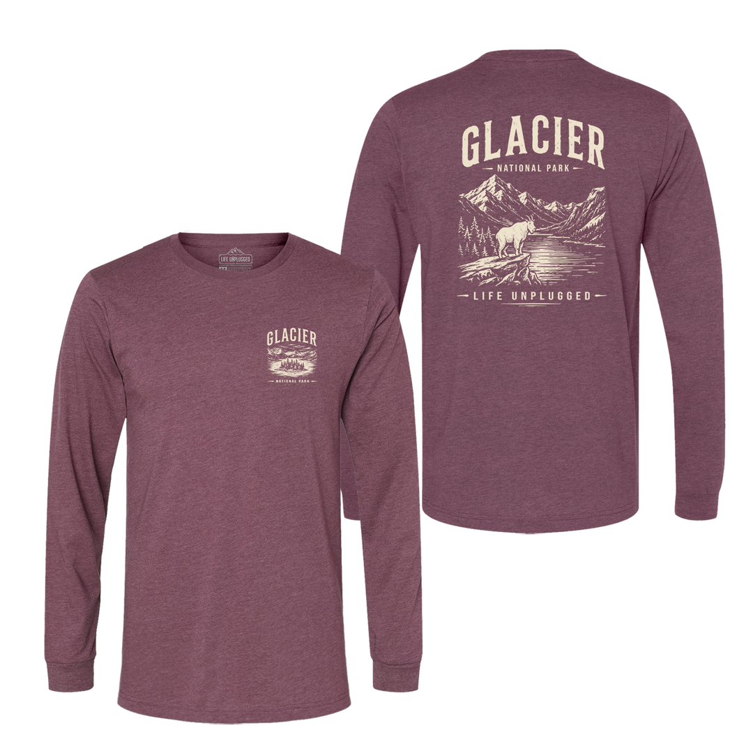GLACIER NATIONAL PARK Long Sleeve T-Shirt