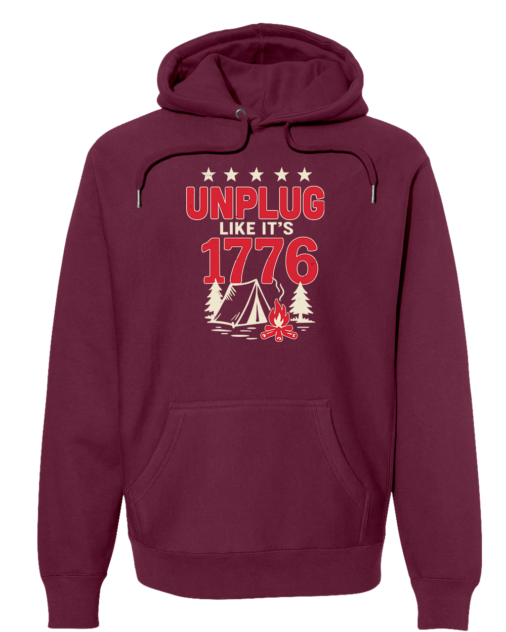 UNPLUG 1776 Super Heavyweight Hoodie